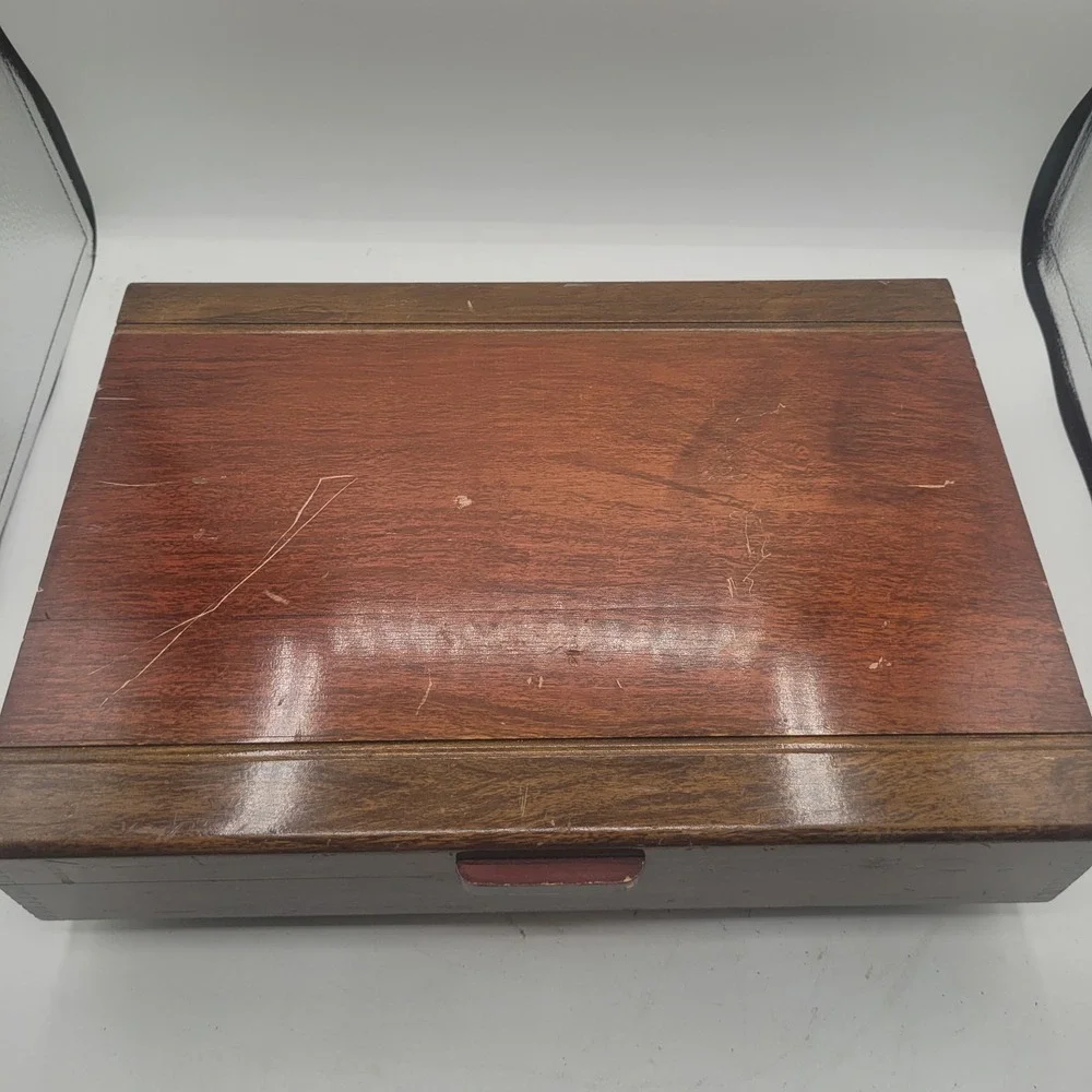 Vtg 8 Pl‎ Setting Rogers IS Reflection Silver Plate Flatware 50 piece With Box